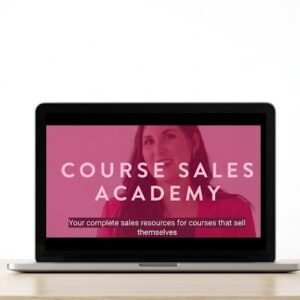 Jessica Tutton – Course Sale Academy